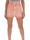 STELLA MCCARTNEY STELLA MCCARTNEY HIGH WAIST DENIM SHORTS