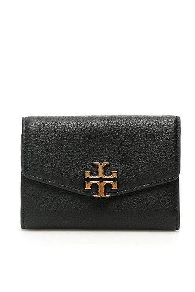 Tory Burch Kira Flap Wallet In Black (black) | ModeSens