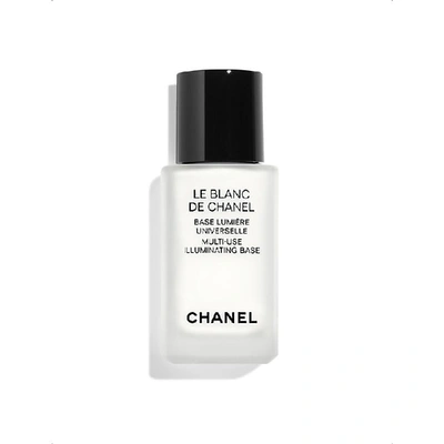 Chanel Blanc Le Blanc De Multi-use Illuminating Base In Nero