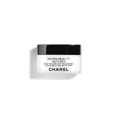 Chanel Hydra Beauty Nutrition Nourishing And Protective Cream 50ml In Nero