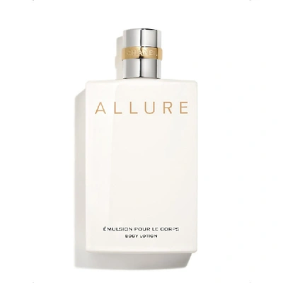 Chanel Allure Body Lotion In White