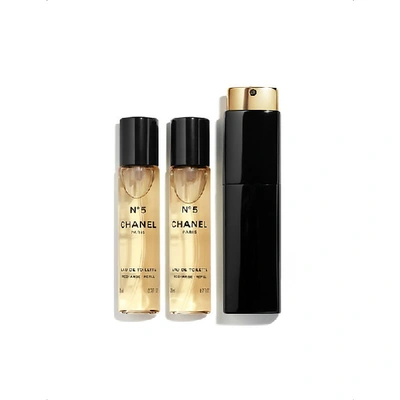 Chanel Womens <strong>nº5</strong> Eau De Toilette Purse Spray 3 X 20ml