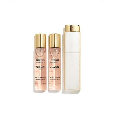 Chanel Womens <strong>coco Mademoiselle</strong> Eau De Parfum Twist &amp; Spray 3x20ml In Multi