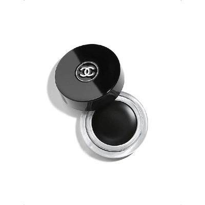 Chanel Calligraphie De  Longwear Intense Cream Eyeliner In Hyperblack