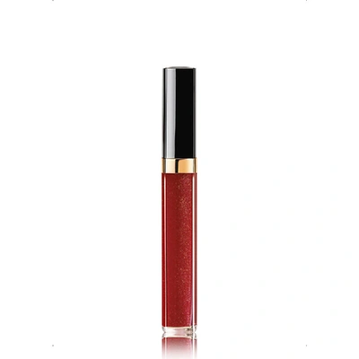 Chanel Rouge Coco Gloss Moisturising Glossimer In Nero