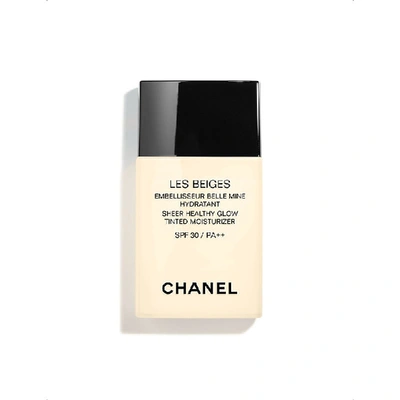 Chanel Les Beiges Sheer Healthy Glow Tinted Moisturizer Spf 30 / Pa++ 30ml In Medium Light