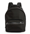 SANDRO LEATHER-TRIMMED BACKPACK,14860401