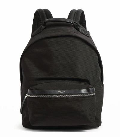Sandro Leather-trimmed Backpack