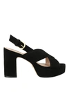 STUART WEITZMAN JERRY SUEDE SANDALS