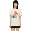 LANVIN LANVIN OFF-WHITE MOTHER AND CHILD T-SHIRT