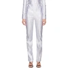 SAKS POTTS SAKS POTTS SILVER SHIMMER LISSI trousers