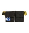 Off-white Double Pocket Belt Bag In Black