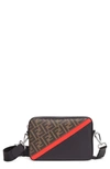 Fendi Ff Motif Crossbody Bag In Multi