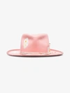 NICK FOUQUET NICK FOUQUET WOMENS PINK NF BABE HAT,53914662553