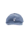 OFF-WHITE OFF-WHITE WOMEN'S BLUE COTTON HAT,OWLB011S20FAB0014501 UNI