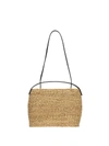 INÈS BRESSAND DEUX ANESE WOVEN-STYLE SHOULDER BAG