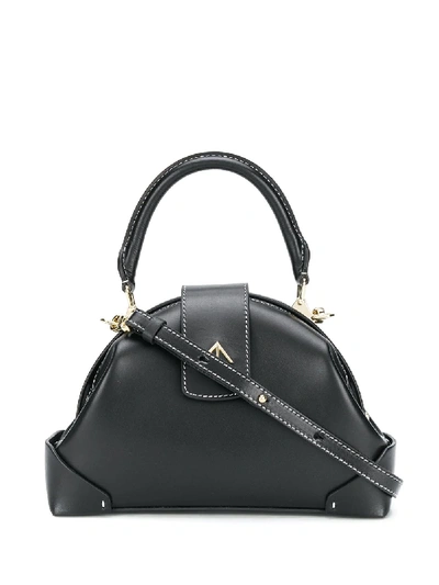 Manu Atelier Demi Tote In Black