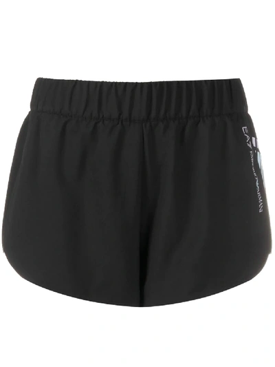 Ea7 Ventus 7 Running Shorts In Black