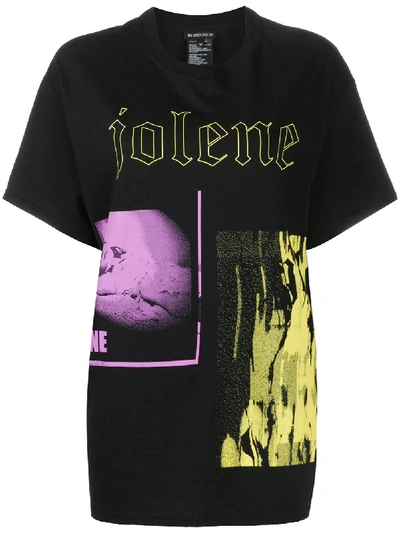 Ann Demeulemeester Jolene Photographic-print T-shirt In Black