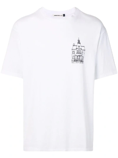 Undercover Hill Top Church-print T-shirt In White
