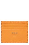 FENDI LEATHER CARD CASE,7M0164-O7N