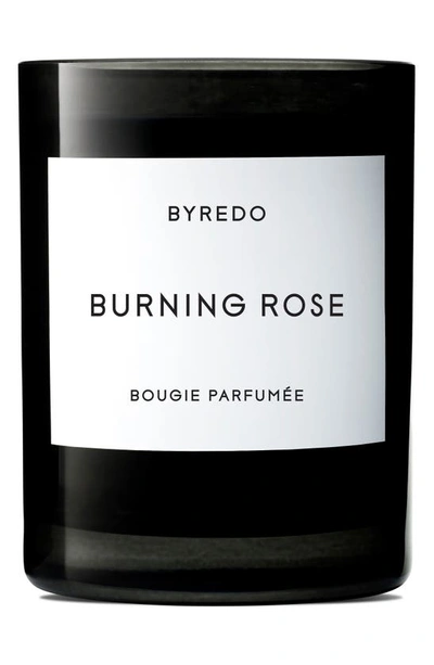 BYREDO BURNING ROSE CANDLE, 8.5 OZ,300046