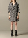 ZADIG & VOLTAIRE DRESS WITH HEARTS PATTERN,11363260