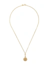 Maria Black Fragola Pendant Necklace In Gold