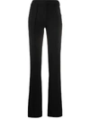 ANDREA YA'AQOV HIGH-WAISTED FLARED TROUSERS