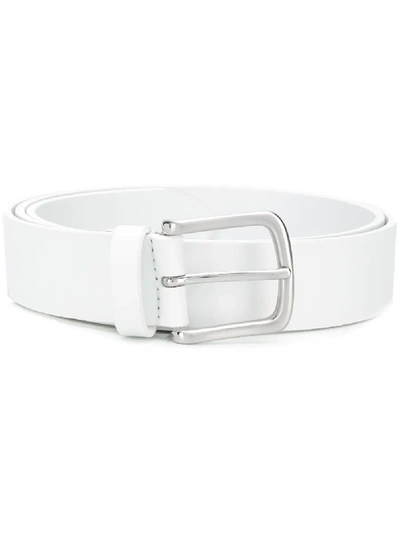 Anderson's Adjustable Buckle Belt In White