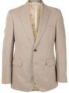 GIEVES & HAWKES SINGLE-BREASTED FITTED BLAZER