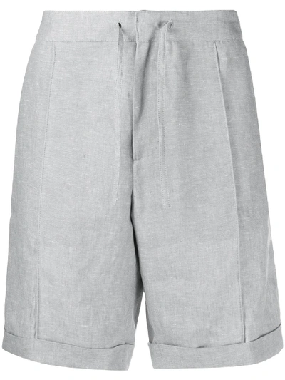 Z Zegna Drawstring Shorts In Grey