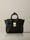 3.1 Phillip Lim Pashli Mini Satchel Bag In Black