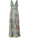 AIDAN MATTOX SLEEVELESS MAXI DRESS