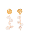 Alighieri La Jetee 24kt Gold-plated Pearl Earrings