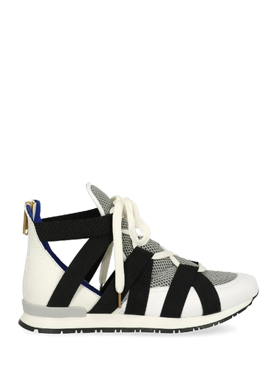 Pre-owned Vionnet Shoe In Black, White