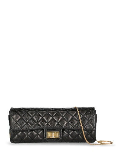 Pre-owned Chanel 2.55 In Black