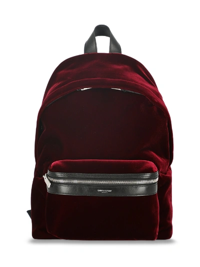Pre-owned Saint Laurent Backpack In Red