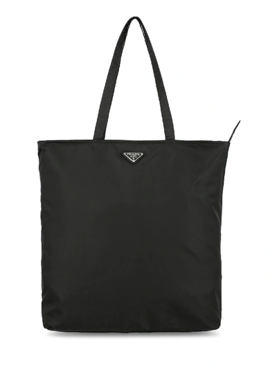Pre-owned Prada Tote Bag In Black