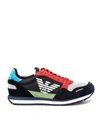 EMPORIO ARMANI MULTIcolour RUNNING trainers