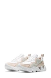 Nike Women's Ryz 365 Casual Sneakers From Finish Line In White/ Washed Coral/ White