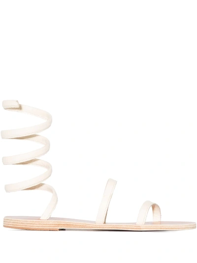 ANCIENT GREEK SANDALS OFIS ANKLE-WRAP SANDALS