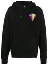 SSS WORLD CORP LONG SLEEVE RAINBOW LOGO HOODIE