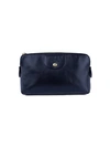 LONGCHAMP LE PLIAGE CUIR LEATHER POUCH,0400012523542