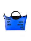Longchamp Large Travel Bag In Blue