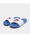 NIKE MEN'S BENASSI JDI SLIDE SANDALS FROM FINISH LINE