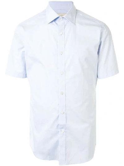 Kent & Curwen Button-down Shirt In Blue