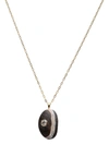 CVC STONES CIRCUIT 18K GOLD AND STONE NECKLACE,CIRCUIT