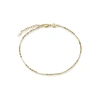 MISSOMA ISA TWISTED CHAIN ANKLET 18CT GOLD PLATED VERMEIL,CR G A2 NS