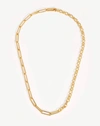 MISSOMA DECONSTRUCTED AXIOM CHAIN NECKLACE 18CT GOLD PLATED,CR G N15 NS